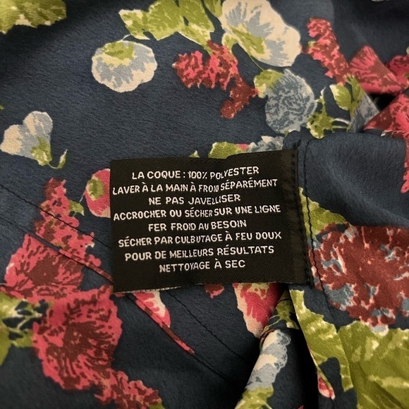 NWT WALTER BAKER Navy Blossom Andrea Dress - Picture 13 of 14